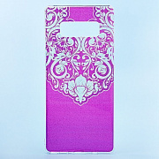 Чехол-накладка - SC028 для "Samsung SM-N950 Galaxy Note 8"  .. (014) (pink/silver)