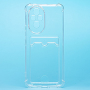 Чехол-накладка - SC276 с картхолдером для "Honor 200" (transparent) (233703)