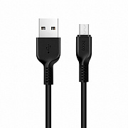 Кабель USB - micro USB Hoco X20 10W 100см 2A  (black)