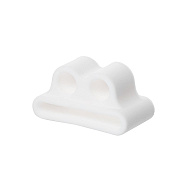 Держатель - силиконовый для наушников "Apple AirPods" (white)