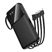 Внешний аккумулятор Borofone BJ76 10W (5V/2A) 10000mAh Micro/USB/Type-C/USB*2/Type-C/Micro/Lightning (black)