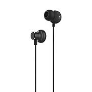 Проводные наушники с микрофоном внутриканальные Hoco M44 Magic sound Jack 3,5  (black)