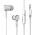 Проводные наушники с микрофоном внутриканальные Celebrat D2 Jack 3,5  (white)