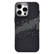 Чехол-накладка Luxo Creative PC  для "Apple iPhone 15 Pro Max" (136) (black/gray)