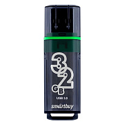 Флэш накопитель USB 32 Гб Smart Buy Glossy 3.0 (dark grey)