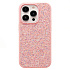 Чехол-накладка - PC071 POSH SHINE для "Apple iPhone 14 Pro" россыпь кристаллов (pink) (231596)