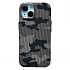 Чехол-накладка Luxo Creative PC  для "Apple iPhone 15" (126) (black/gray)