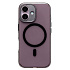 Чехол-накладка - SM039 SafeMag для "Apple iPhone 16" (black/transparent) (238611)