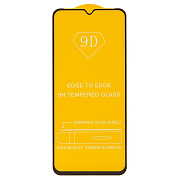 Защитное стекло Full Glue - 2,5D для "Infinix HOT 12i" (тех.уп.) (20) (black)
