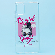 Чехол-накладка - SC226 для "Samsung SM-A515 Galaxy A51" (003) (прозрачный)