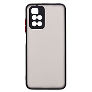 Чехол-накладка - PC041 для "Xiaomi Redmi 10" (black/black)