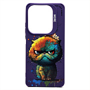 Чехол-накладка - SC335 для "Infinix Hot 40 Pro"  (кот) (violet) (232941)