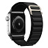 Ремешок - ApW27 Alpine Loop Apple Watch 42/44/45/49 mm текстиль (black)