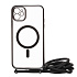 Чехол-накладка - SM016 SafeMag для "Apple iPhone 11" на ремешке (black) (215628)
