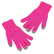 Перчатки для сенсорных экранов - детские (pink)