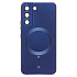 Чехол-накладка - SM020 Matte SafeMag для "Samsung SM-S901 Galaxy S22" (dark blue)