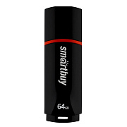Флэш накопитель USB 64 Гб Smart Buy Crown (black)