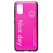 Чехол-накладка - SC201 для "Samsung SM-A415 Galaxy A41" (pink)