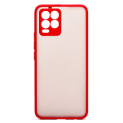 Чехол-накладка - PC041 для "OPPO realme 8 Pro/realme 8" (red/black)