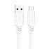 Кабель USB - micro USB Borofone BX81 12W 100см 2,4A  (white)
