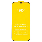 Защитное стекло Full Glue - 2,5D для "Apple iPhone 12/iPhone 12 Pro" (тех.уп.) (20) (black)