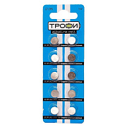 Элемент марганцево-щелочный Трофи G 7 Button Cell (10-BL) (200/1600) 