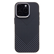 Чехол-накладка Luxo Creative PC  для "Apple iPhone 16 Pro" (124) (black)