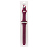 Ремешок - ApW Sport Band Apple Watch 38/40/41 mm силикон на кнопке (L) (burgundy)