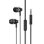 Проводные наушники с микрофоном внутриканальные Borofone BM74 Jack 3,5  (black)