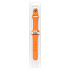 Ремешок - ApW Sport Band Apple Watch 38/40/41 mm силикон на кнопке (L) (light orange)