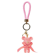 Брелок - trinket "Медведь"01 (pink)