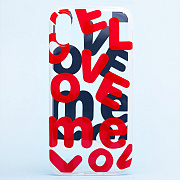 Чехол-накладка - SC212 для "Apple iPhone X/iPhone XS" (002) (red)