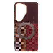 Чехол-накладка Luxo Creative PC с подставкой для "Samsung Galaxy S26 Ultra" (LF150) (brown)