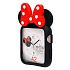 Чехол для часов - TPU Case для "Apple Watch 42 mm" (001) (black/red)