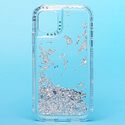 Чехол-накладка - SC333 для "Apple iPhone 11" (silver)