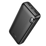 Внешний аккумулятор Hoco J128A 20000mAh Micro/Type-C/USB*2 (black)