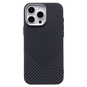 Чехол-накладка Luxo Creative PC  для "Apple iPhone 16 Pro Max" (124) (black)