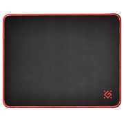 Коврик для компьютерной мыши Defender Black M 360x270x3 (black/red)