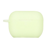Чехол - SCP09 для кейса "Apple AirPods Pro" силиконовый люминесцентный (green)