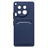 Чехол-накладка - SC337 с картхолдером для "Tecno Camon 30 5G" (dark blue) (231099)
