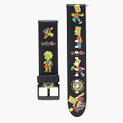 Ремешок - WB01 Универсальный 20мм силикон (013) (black)