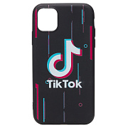 Чехол-накладка - SC220 для "Apple iPhone 11" (002) (black/red)