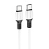Кабель Type-C - Type-C Borofone BX84 60W 100см 3A  (white)