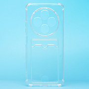 Чехол-накладка - SC276 с картхолдером для "Xiaomi Redmi 14C 4G/Poco C75 4G" (transparent)