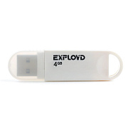 Флэш накопитель USB  4 Гб Exployd 570 (white) 