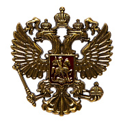 Наклейка - "Герб" (латунь) (bronze)