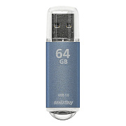 Флэш накопитель USB 64 Гб Smart Buy V-Cut 3.0 (blue)