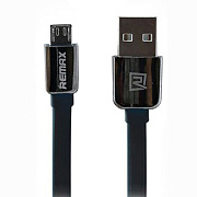 Кабель USB - micro USB Remax RC-015m King Kong 10W 100см 2A  (black)