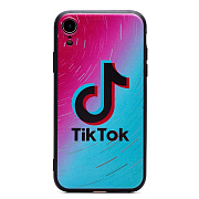 Чехол-накладка - SC220 для "Apple iPhone XR" (001) (pink/turquoise)