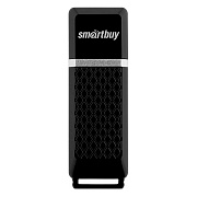 Флэш накопитель USB  8 Гб Smart Buy Quartz (black)